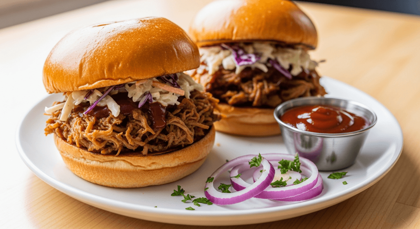 BBQ Pulled Pork Sandwiches