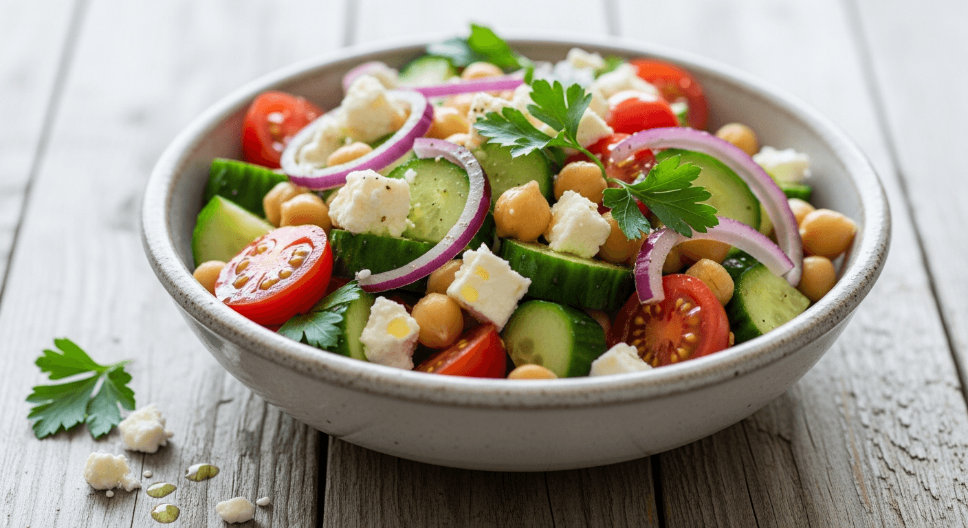 Mediterranean Chickpea Salad