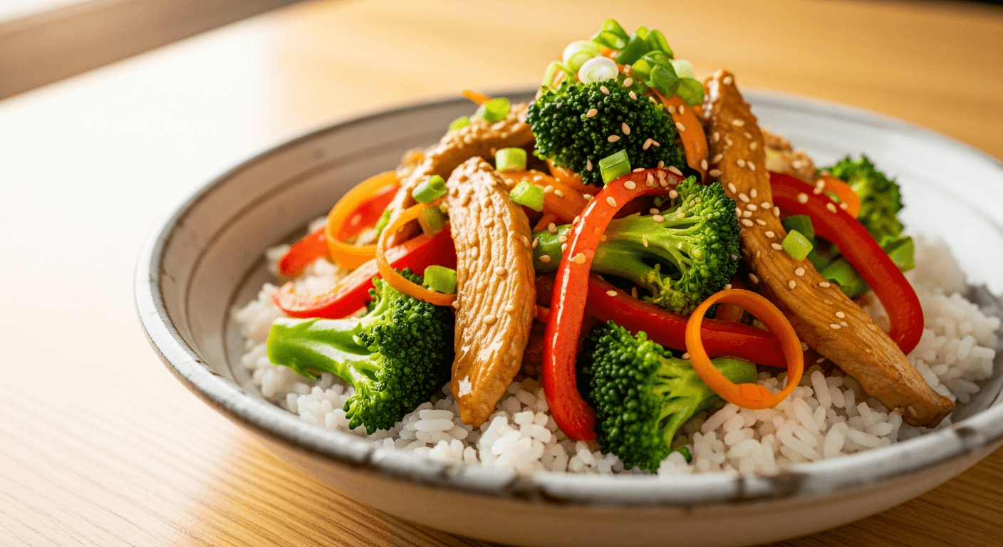 Turkey and Vegetable Stir-fry