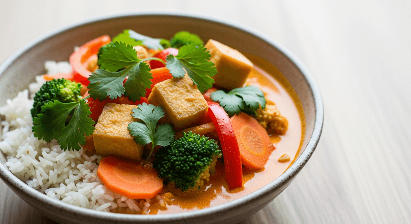 Thai Red Curry with Tofu