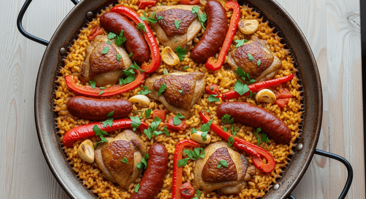 Chicken and Chorizo Paella