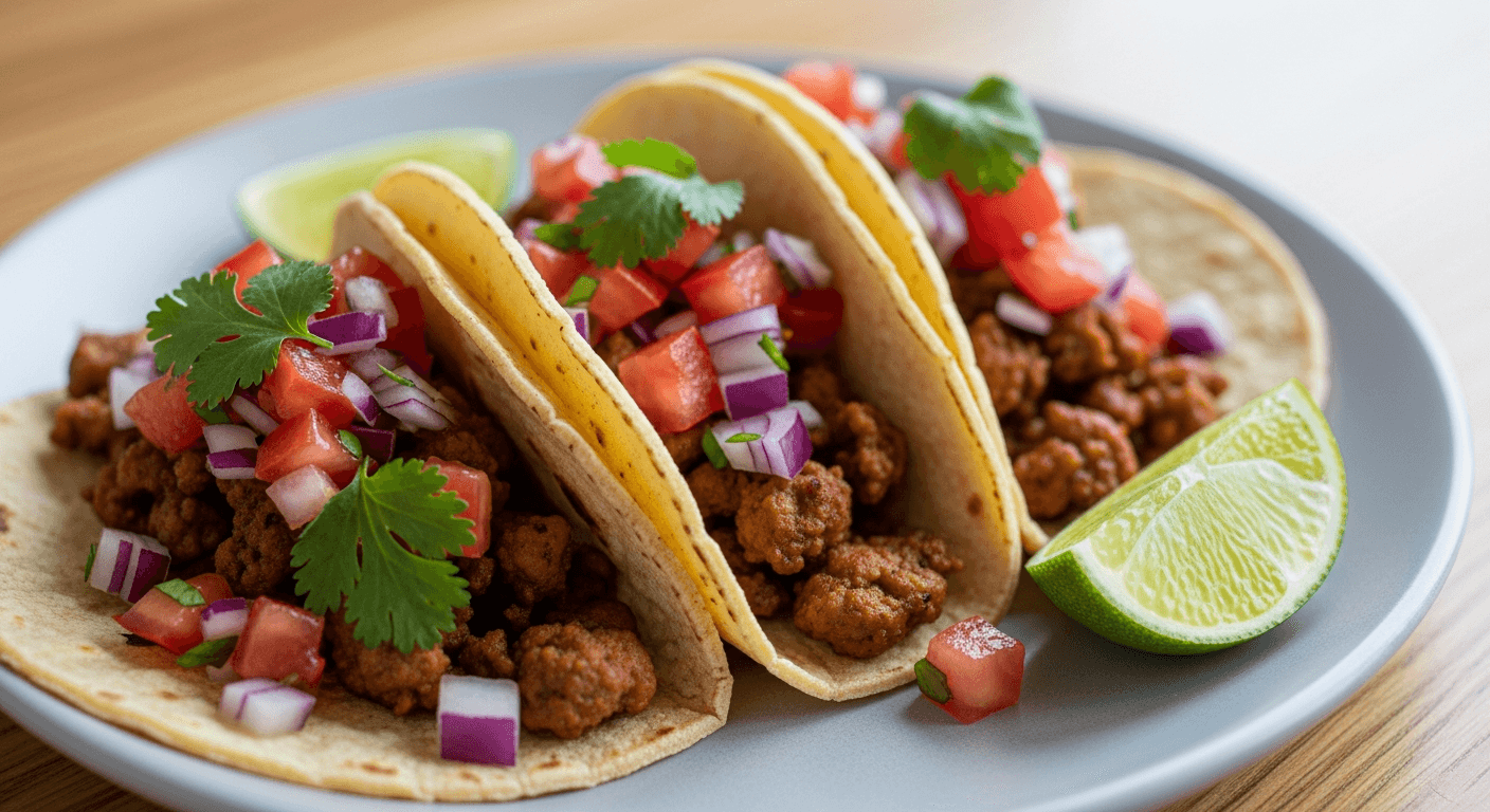 Pork Tacos with Salsa