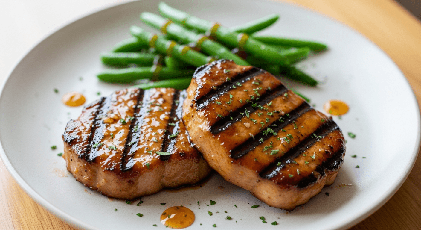 Honey Garlic Pork Chops