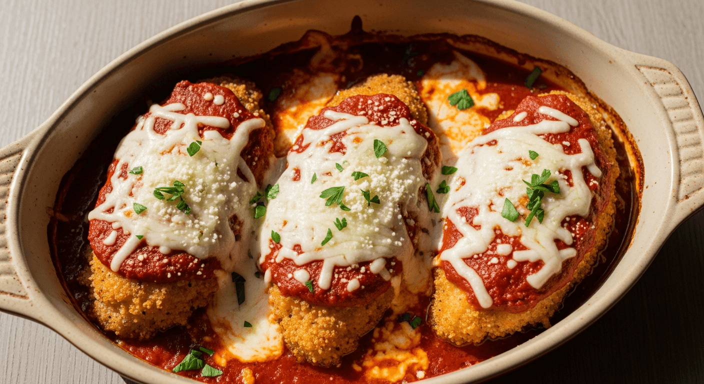 Chicken Parmesan Bake